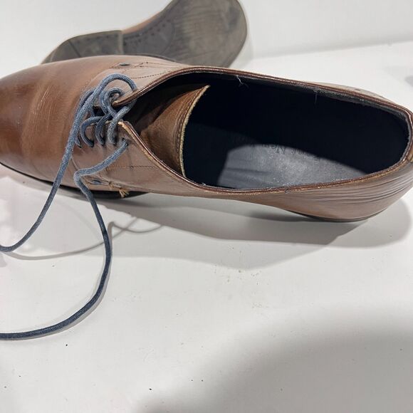 To Boot New York Adam Derrick Brown Lace Up Dress Shoes Men's Sz 10 108214 - Picture 10 of 11
